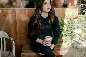Michigan Fem Crewneck Sweatshirt